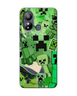 Чехол для ZTE Blade L220 с картинкой «Криперы Minecraft» Чехол для ZTE Blade L220 с картинкой «Криперы Minecraft»