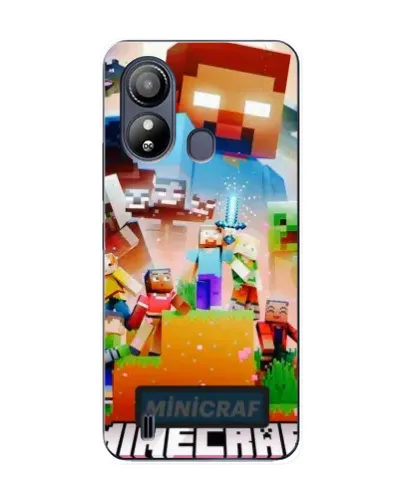 Чехол для ZTE Blade L220 с картинкой «Minecraft герои игры» Чехол для ZTE Blade L220 с картинкой «Minecraft герои игры»