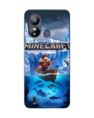 Чехол для ZTE Blade L220 с картинкой «Minecraft ледяной мир» Чехол для ZTE Blade L220 с картинкой «Minecraft ледяной мир»
