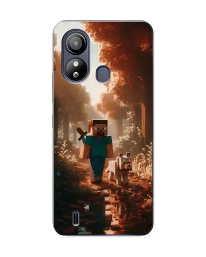 Чехол для ZTE Blade L220 с картинкой «Стив в лесу» Чехол для ZTE Blade L220 с картинкой «Стив в лесу»