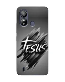 Чехол для ZTE Blade L220 с картинкой «Надпись Jesus Graffiti»