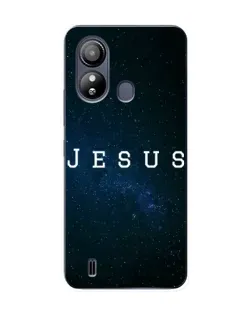 Чехол для ZTE Blade L220 с картинкой «Звездное небо Jesus»