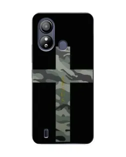 Чехол для ZTE Blade L220 с картинкой «Милитари Крест»