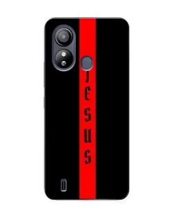 Чехол для ZTE Blade L220 с картинкой «Красная линия веры»