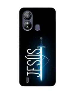 Чехол для ZTE Blade L220 с картинкой «Меч Духа Jesus»