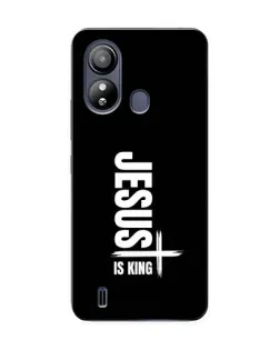 Чехол для ZTE Blade L220 с картинкой «Вертикаль веры Jesus»