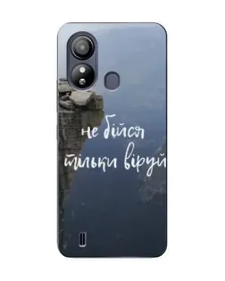 Чехол для ZTE Blade L220 с картинкой «Вера над пропастью» Чехол для ZTE Blade L220 с картинкой «Вера над пропастью»