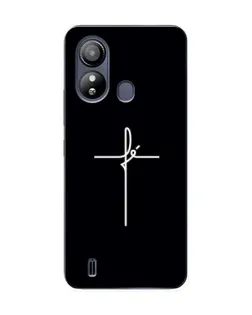 Чехол для ZTE Blade L220 с картинкой «Тонкий крест» Чехол для ZTE Blade L220 с картинкой «Тонкий крест»