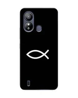 Чехол для ZTE Blade L220 с картинкой «Символ рыбы Jesus» Чехол для ZTE Blade L220 с картинкой «Символ рыбы Jesus»