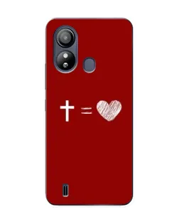 Чехол для ZTE Blade L220 с картинкой «Уравнение любви» Чехол для ZTE Blade L220 с картинкой «Уравнение любви»