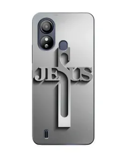 Чехол для ZTE Blade L220 с картинкой «Металлический крест Jesus» Чехол для ZTE Blade L220 с картинкой «Металлический крест Jesus»
