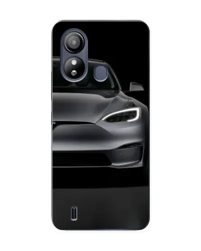 Чохол для ZTE Blade L220 з картинкою «Tesla Model S Look»