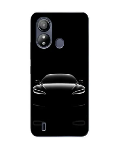 Чохол для ZTE Blade L220 з картинкою «Силует Tesla Night»
