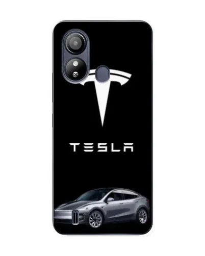 Чохол для ZTE Blade L220 з картинкою «Tesla Model Y»
