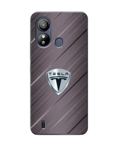 Чохол для ZTE Blade L220 з картинкою «Металева текстура Tesla»