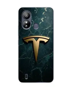 Чохол для ZTE Blade L220 з картинкою «Мармурова Tesla Gold»
