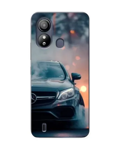 Чохол для ZTE Blade L220 з картинкою «Mercedes — нічне місто»