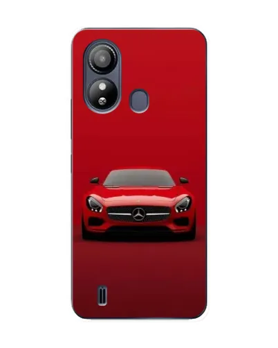 Чохол для ZTE Blade L220 з картинкою «Червоний Mercedes AMG»
