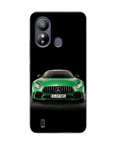 Чохол для ZTE Blade L220 з картинкою «Mercedes — неоновий лого»