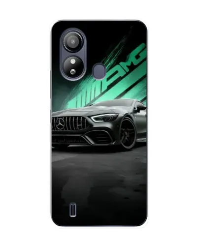Чохол для ZTE Blade L220 з картинкою «Темний Mercedes AMG»