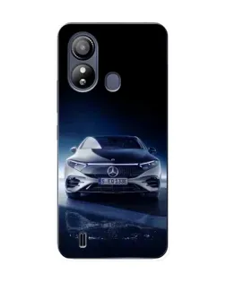 Чохол для ZTE Blade L220 з картинкою «Нічний Mercedes EQ»
