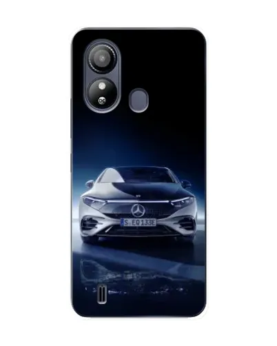 Чохол для ZTE Blade L220 з картинкою «Нічний Mercedes EQ»