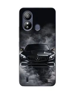 Чохол для ZTE Blade L220 з картинкою «Mercedes у диму»