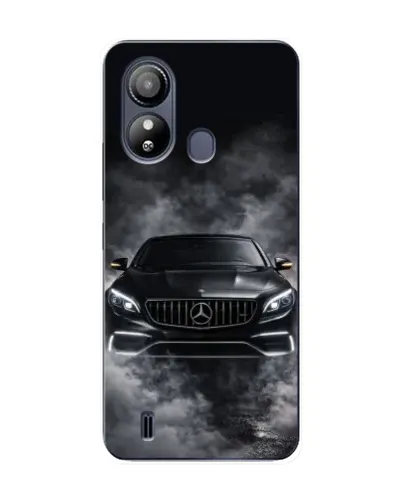Чохол для ZTE Blade L220 з картинкою «Mercedes у диму»