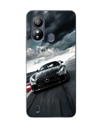 Чохол для ZTE Blade L220 з картинкою «Гоночний Mercedes AMG»