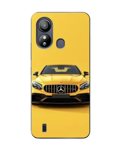Чохол для ZTE Blade L220 з картинкою «Жовтий Mercedes GT»