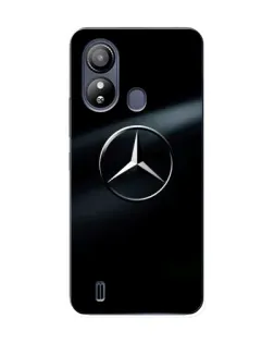 Чохол для ZTE Blade L220 з картинкою «Mercedes на металі» Чохол для ZTE Blade L220 з картинкою «Mercedes на металі»