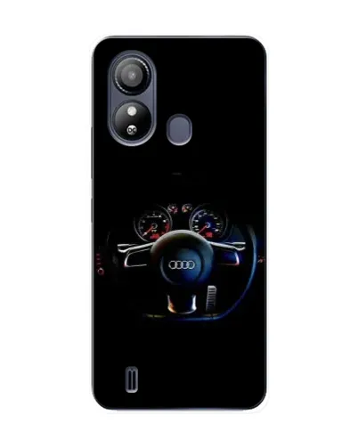 Чохол для ZTE Blade L220 з картинкою «Салон Audi — кермо»