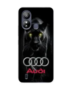 Чохол для ZTE Blade L220 з картинкою «Пантера та Audi»