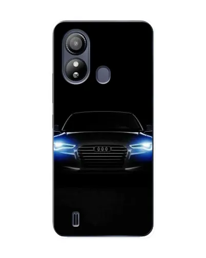 Чохол для ZTE Blade L220 з картинкою «Audi в неоні»