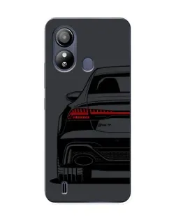 Чохол для ZTE Blade L220 з картинкою «Задня частина Audi — арт»