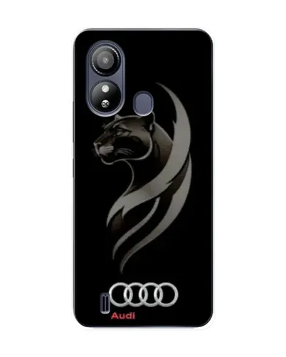 Чохол для ZTE Blade L220 з картинкою «Графіка — пантера та Audi»