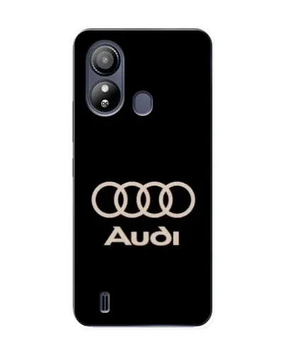 Чохол для ZTE Blade L220 з картинкою «Audi — золотий логотип»
