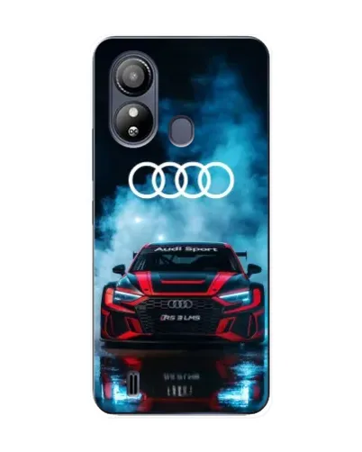 Чохол для ZTE Blade L220 з картинкою «Audi Sport — неон»