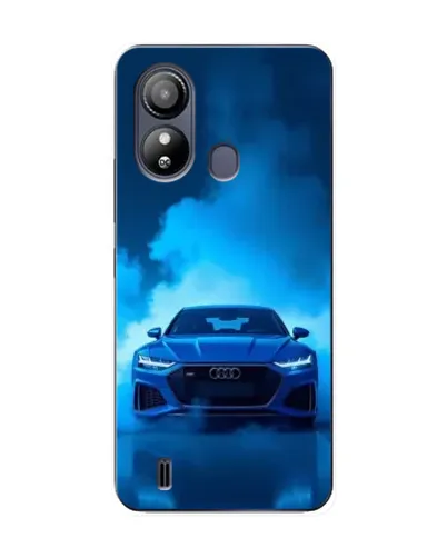 Чохол для ZTE Blade L220 з картинкою «Audi — блакитна енергія»
