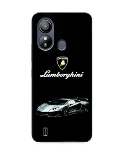Чохол для ZTE Blade L220 з картинкою «Логотип Lamborghini класика»