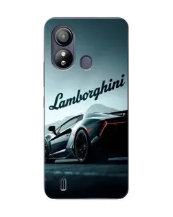 Чохол для ZTE Blade L220 з картинкою «Класичний Lamborghini надпис»