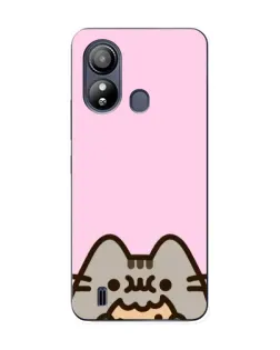 Чохол для ZTE Blade L220 з картинкою «Pusheen та печиво»