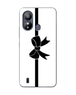 Чехол для ZTE Blade L220 с картинкой «Вертикальный бант»