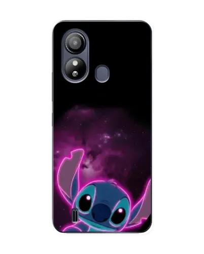 Чехол для ZTE Blade L220 с картинкой «Неоновый Stitch»