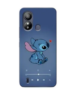 Чехол для ZTE Blade L220 с картинкой «Музыкальный Stitch»