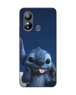 Чехол для ZTE Blade L220 с картинкой «Стич в облаках»