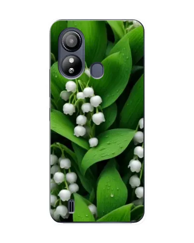 Чехол для ZTE Blade L220 с картинкой «Ландыши в зелени»