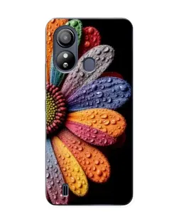 Чохол для ZTE Blade L220 з картинкою «Райдужна квітка»