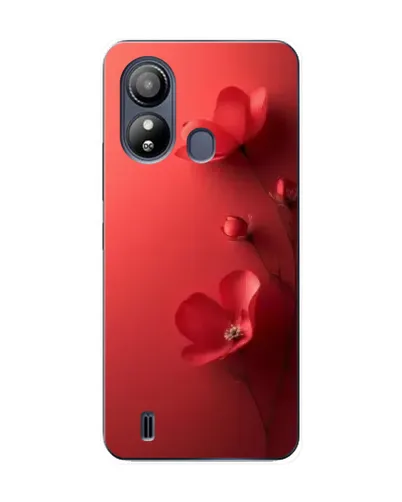 Чехол для ZTE Blade L220 с картинкой «Маковые соцветия»