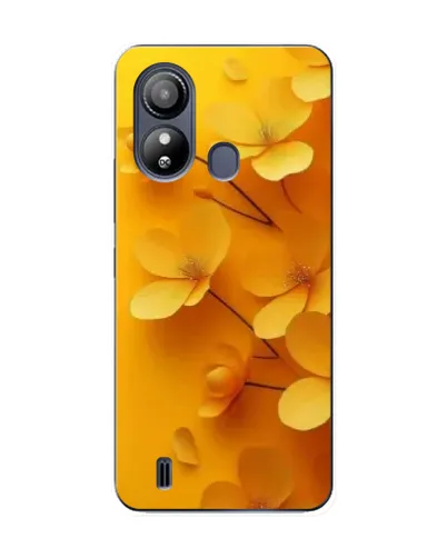 Чехол для ZTE Blade L220 с картинкой «Золотые лепестки»